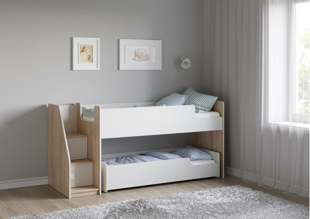 Двухъярусная кровать Легенда К402.41 в Октябрьском